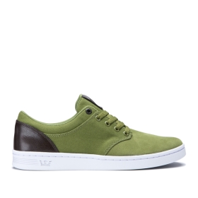 Supra CHINO COURT Lave Sneakers Dame Grønn | NO-20656